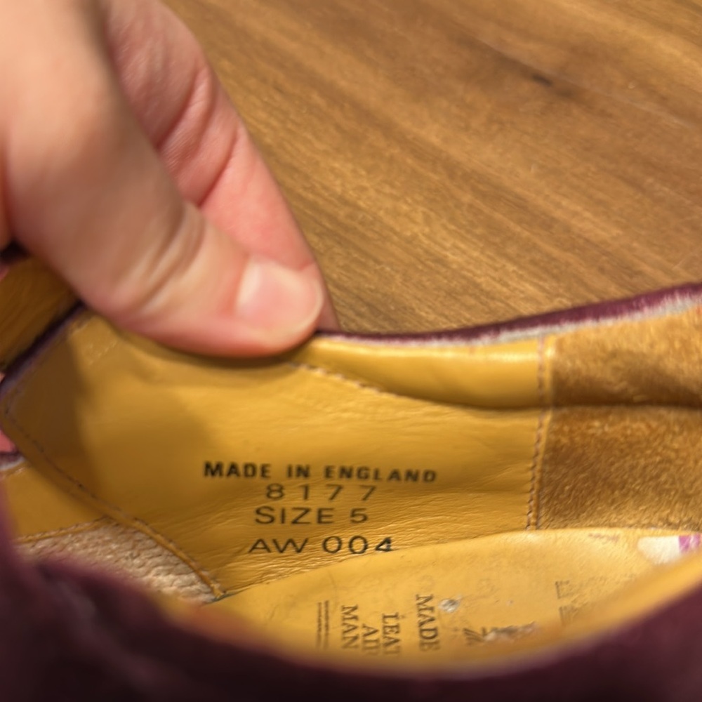 Vintage Dr Martin Suede Mary Jane loafers - Picture 3 of 8